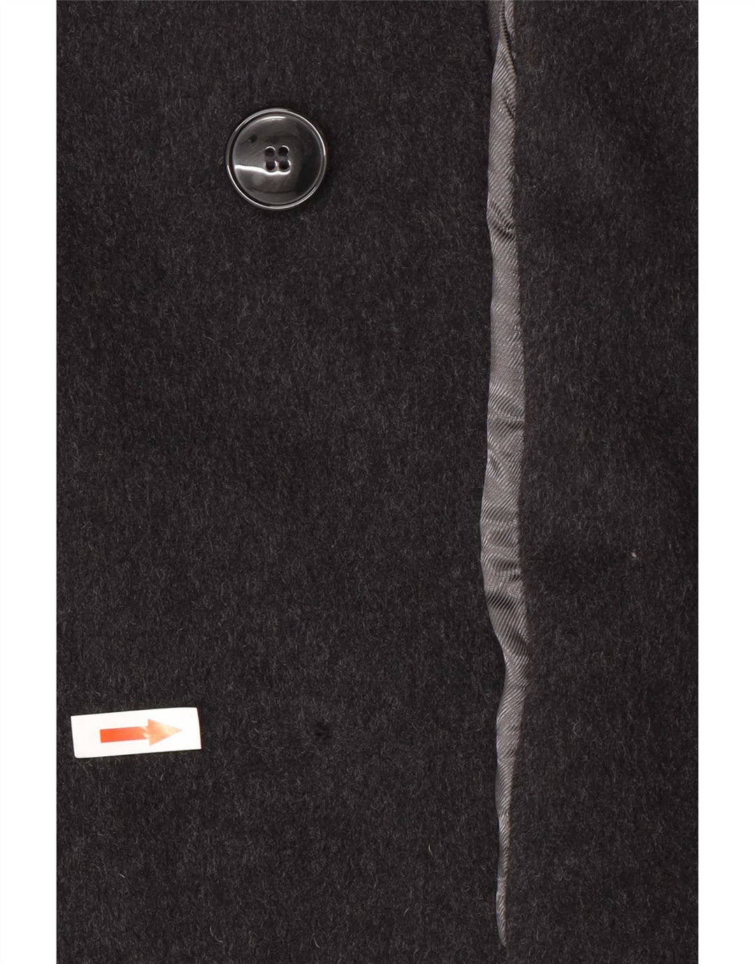 Sergio rossi Mens Overcoat UK 42 XL Grey Wool
