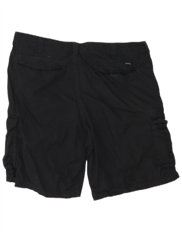 Lee Mens Dungarees Cargo Shorts W40 XL Black Cotton