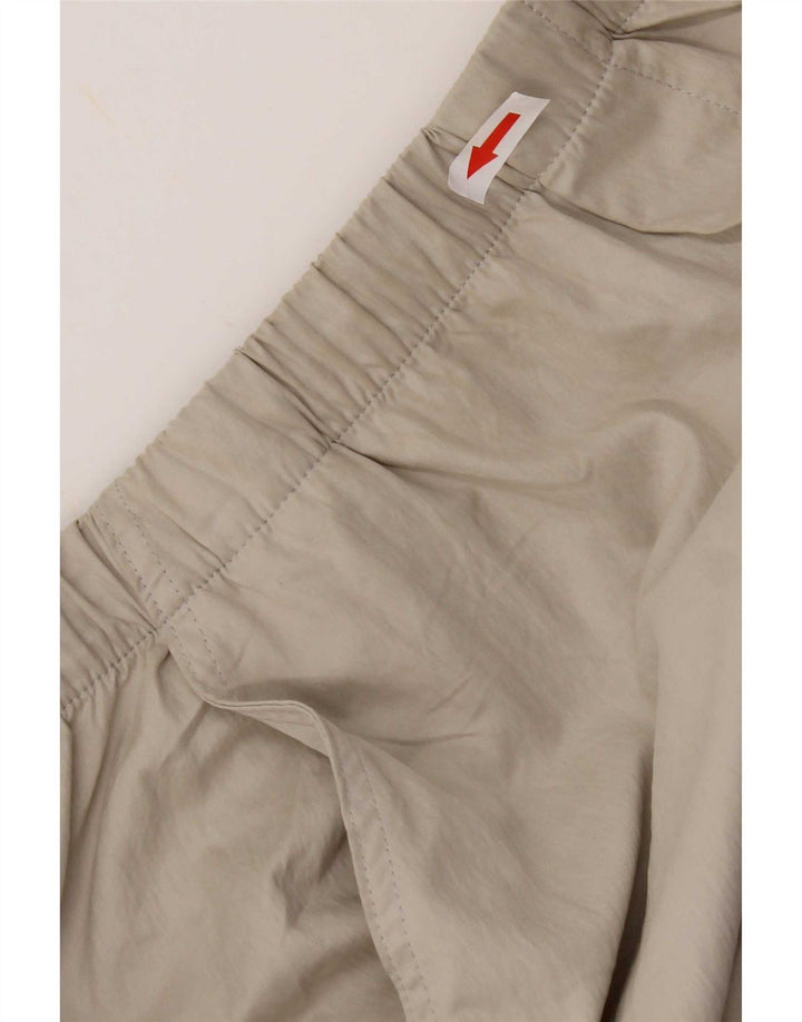Zara Womens Joggers Cargo Trousers XS W24 L29 Grey Polyester