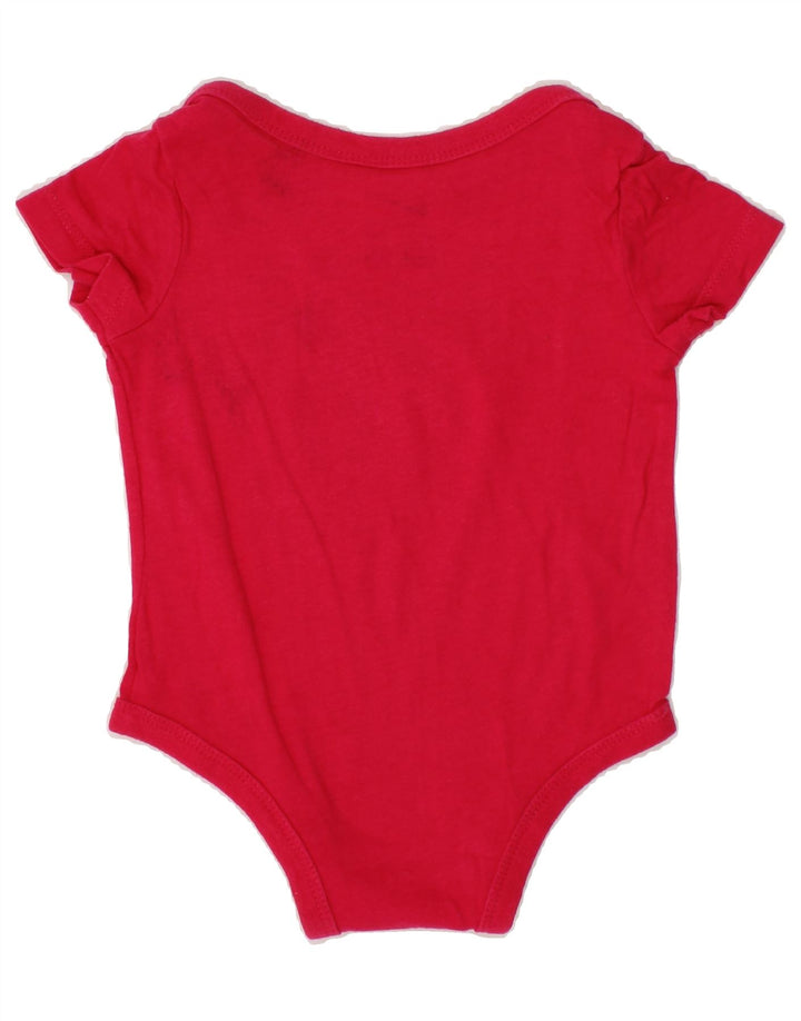 NIKE Baby Girls Graphic Bodysuit 3-6 Months Pink Vintage Nike and Second-Hand Nike from Messina Hembry 