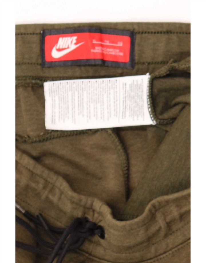 Nike Mens Tracksuit Trousers Joggers XL Khaki Cotton