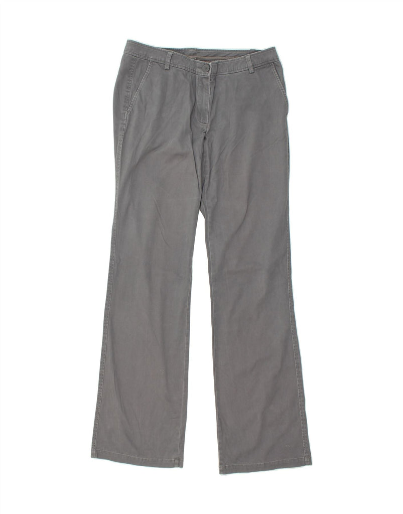 BENETTON Womens Bootcut Chino Trousers IT 46 Large W34 L34 Grey | Vintage Benetton | Thrift | Second-Hand Benetton | Used Clothing | Messina Hembry 