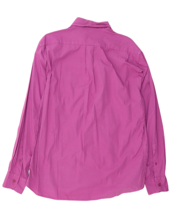 NORTH SAILS Mens Shirt XL Purple Cotton