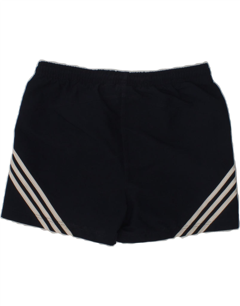 ADIDAS Boys Sport Shorts 7-8 Years Navy Blue Polyester | Vintage Adidas | Thrift | Second-Hand Adidas | Used Clothing | Messina Hembry 