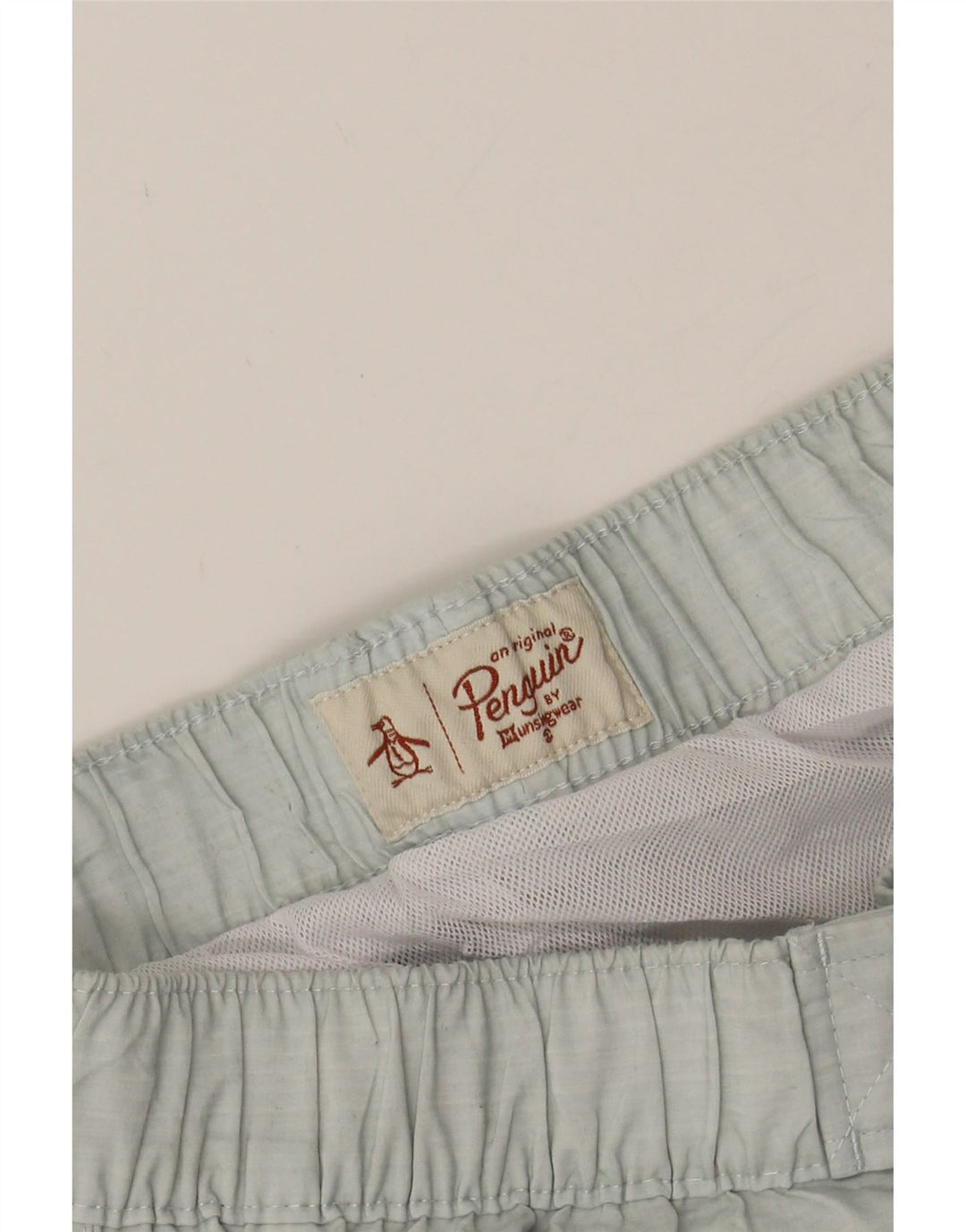 PENGUIN Mens Swimming Shorts Medium  Multicoloured Colourblock Polyester Vintage Penguin and Second-Hand Penguin from Messina Hembry 