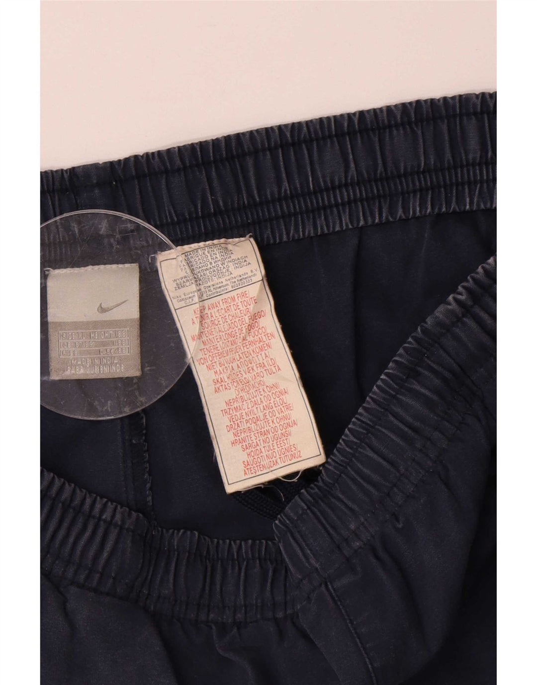 Nike Mens Tracksuit Trousers XL Navy Blue Polyester