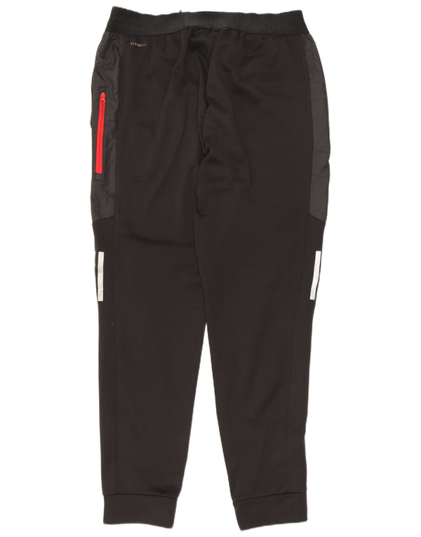 Adidas Mens Aeroready Tracksuit Trousers Joggers Large Black Colourblock