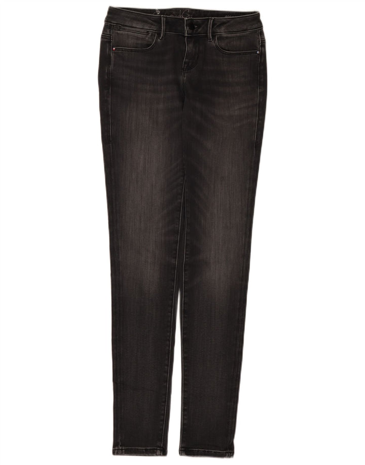 Guess Womens Skinny Jeans W27 L30 Grey Cotton