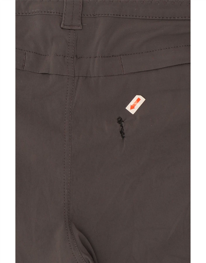 Eddie Bauer Womens Hiking Shorts US 10 Large W32  Grey Nylon