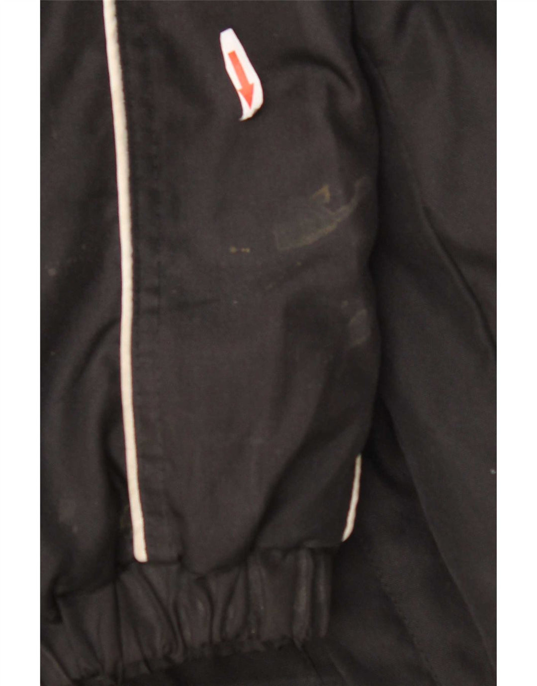 Kappa Mens Windbreaker Jacket UK 42 XL Black Polyester