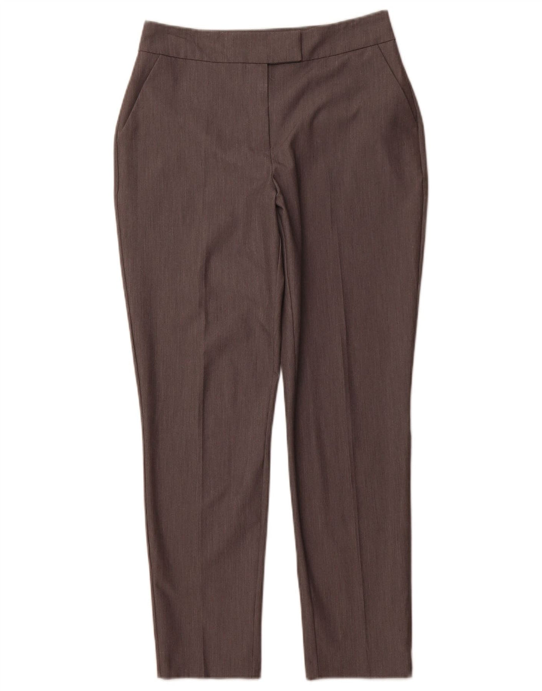 WAREHOUSE Womens High Waist Slim Suit Trousers UK 10 Small W30 Grey