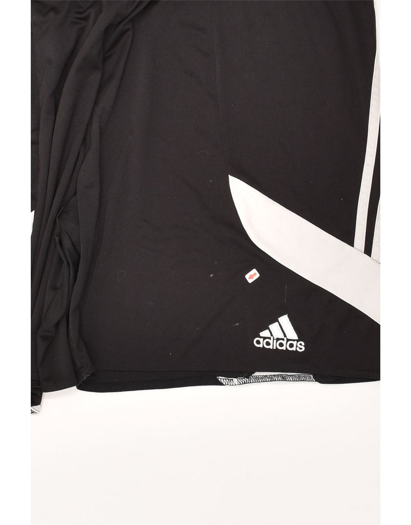 ADIDAS Mens Sport Shorts XL Black Polyester | Vintage Adidas | Thrift | Second-Hand Adidas | Used Clothing | Messina Hembry 