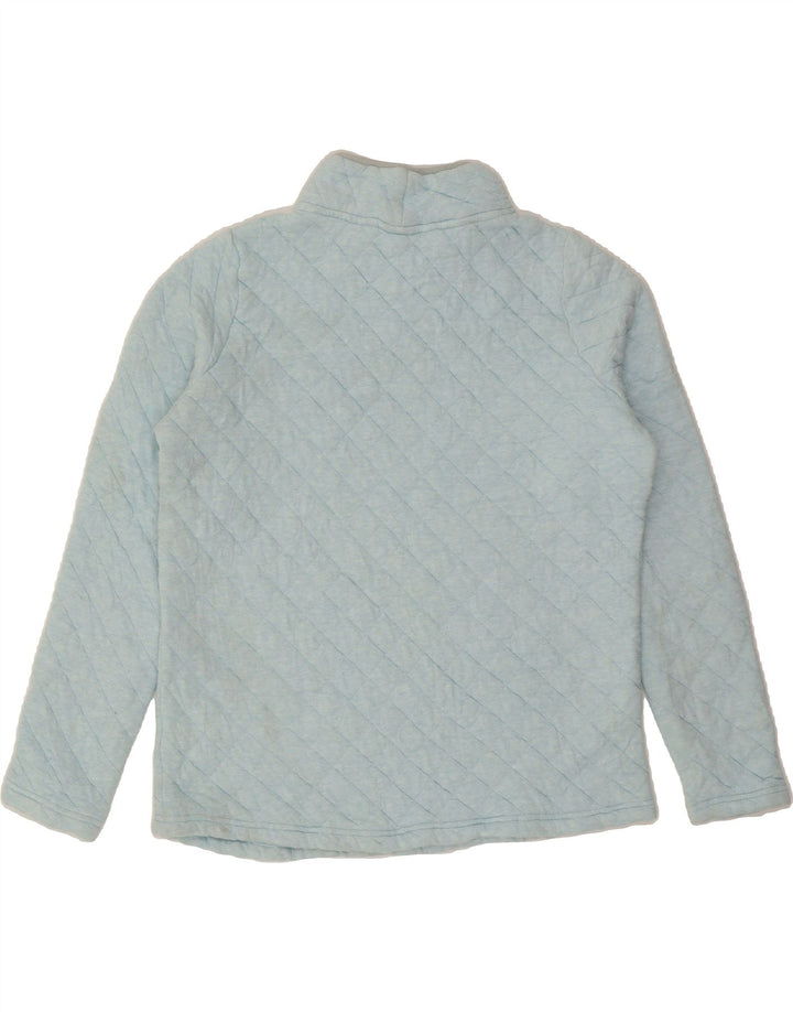 ORVIS Womens Oversized Sweatshirt Jumper UK 10 Small Blue Cotton Vintage Orvis and Second-Hand Orvis from Messina Hembry 