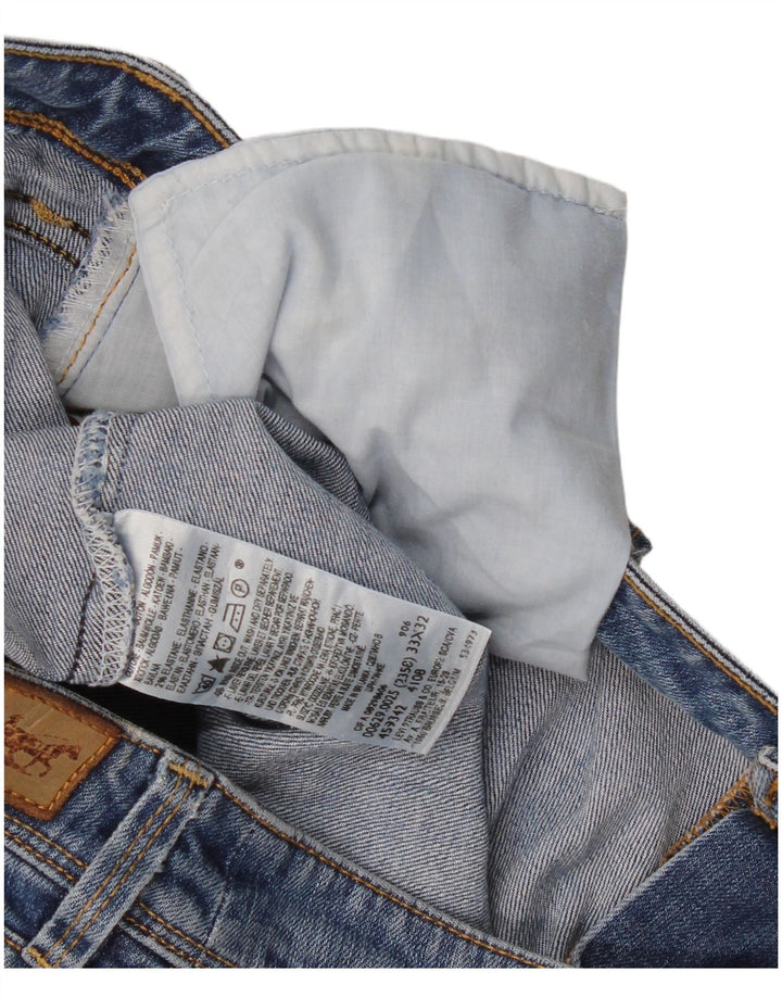 Levi's Womens 629 Bootcut Jeans W33 L32 Blue Cotton