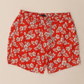 VILEBREQUIN Mens Swimming Shorts 3XL  Red Floral Polyamide