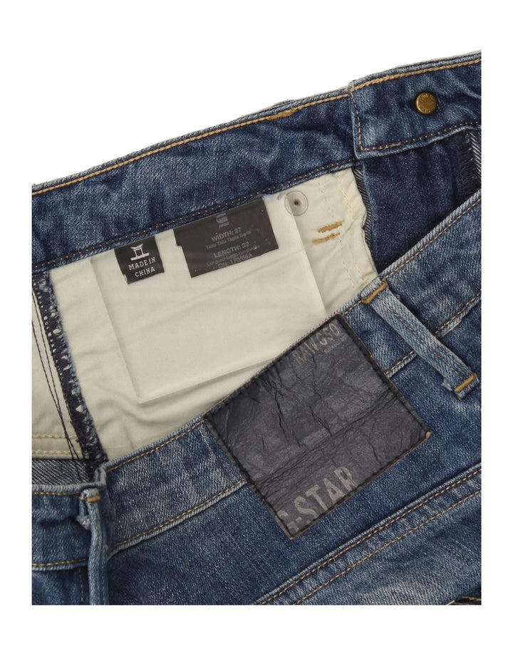 G-STAR Mens Distressed Banana Slim Jeans W27 L27 Blue Vintage G-Star and Second-Hand G-Star from Messina Hembry 