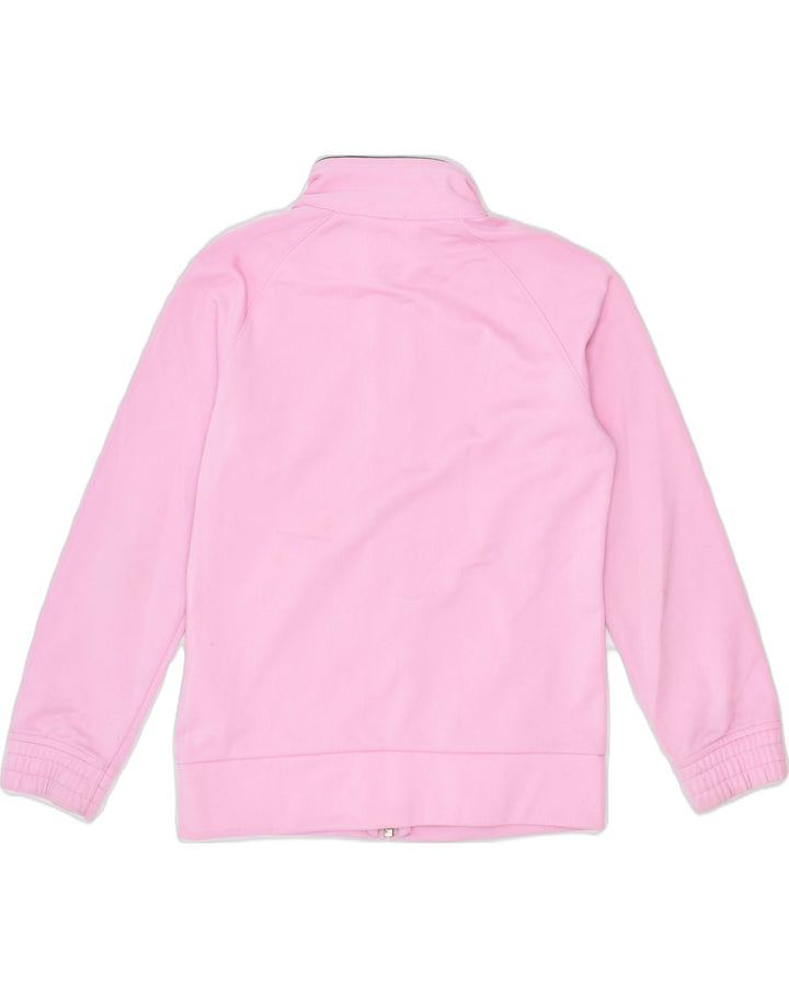 CHAMPION Girls Graphic Tracksuit Top Jacket  5-6 Years XS Pink Polyester | Vintage | Thrift | Second-Hand | Used Clothing | Messina Hembry 