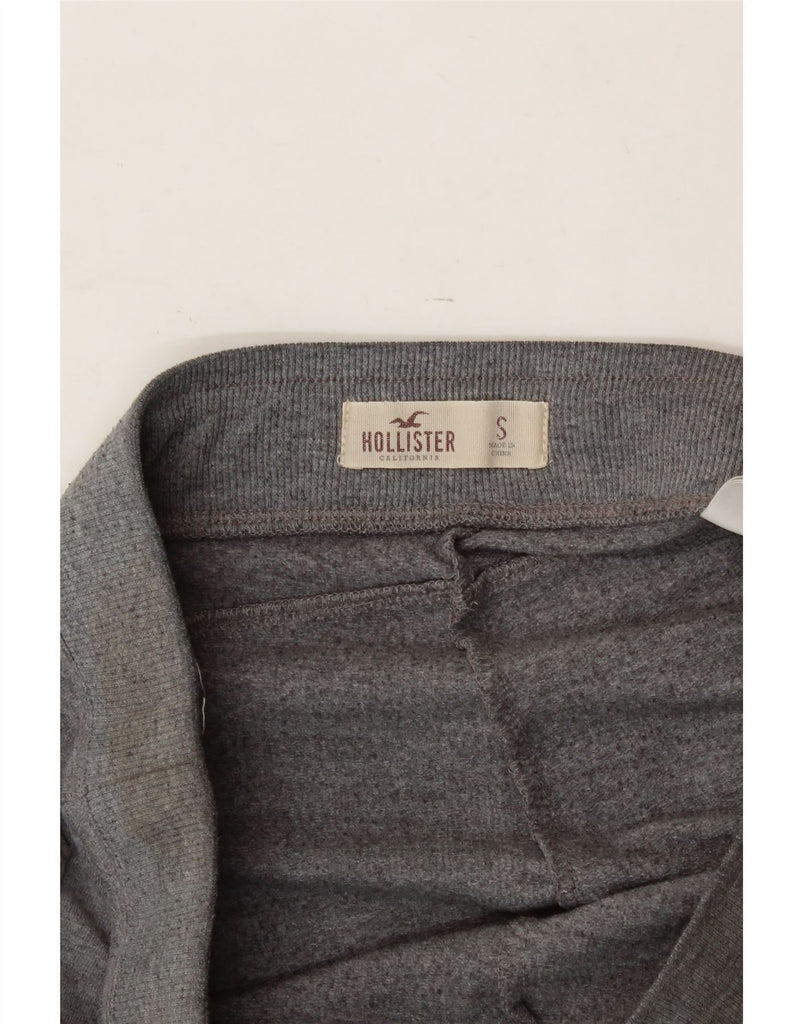HOLLISTER Womens Graphic Tracksuit Trousers Joggers UK 10 Small  Grey Vintage Hollister and Second-Hand Hollister from Messina Hembry 