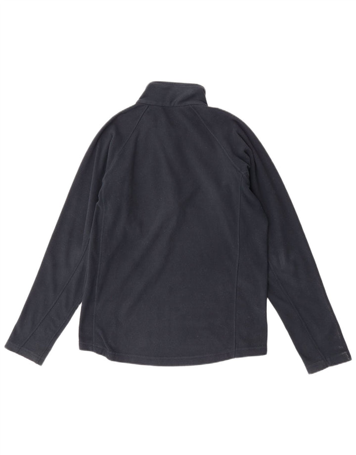 Berghaus Mens Zip Neck Fleece Jumper Small Navy Blue Polyester