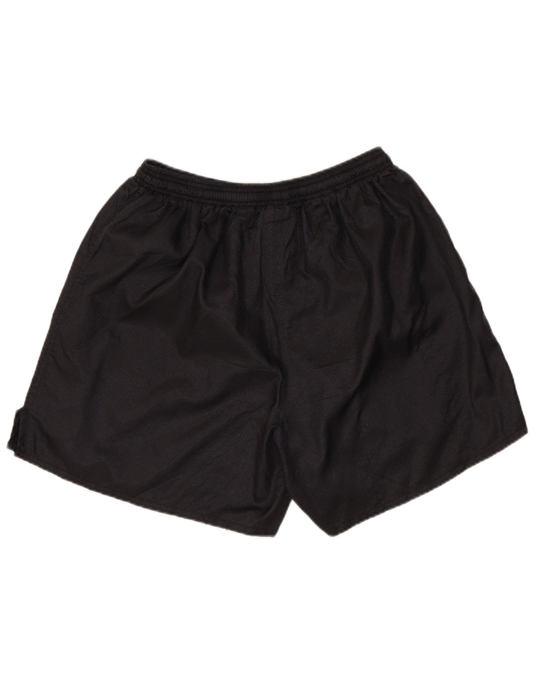 UMBRO Womens Sport Shorts UK 12 Medium Black Argyle/Diamond Nylon