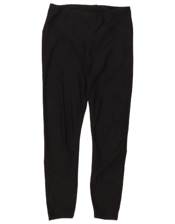 Reebok Womens Leggings UK 14 Large Black