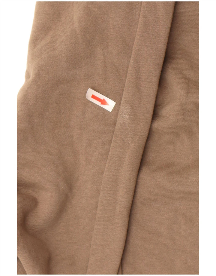 Jack & Jones Mens Tracksuit Trousers Joggers Large Brown Cotton