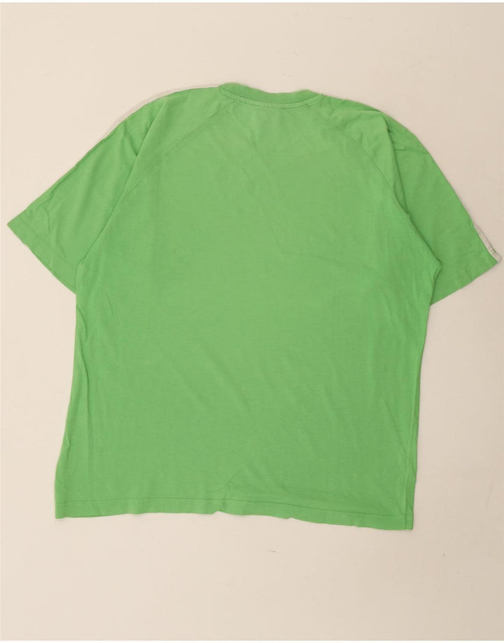 Adidas Mens T-Shirt Top XL Green