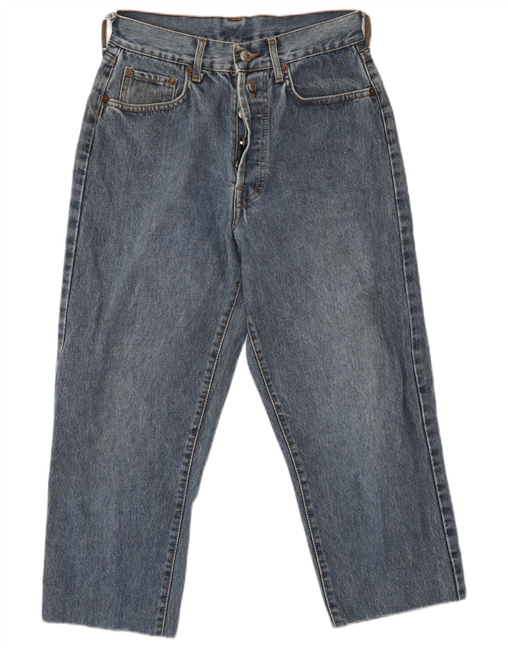 REPLAY Womens 901 Regular Fit Cropped Jeans W28 L23 Blue