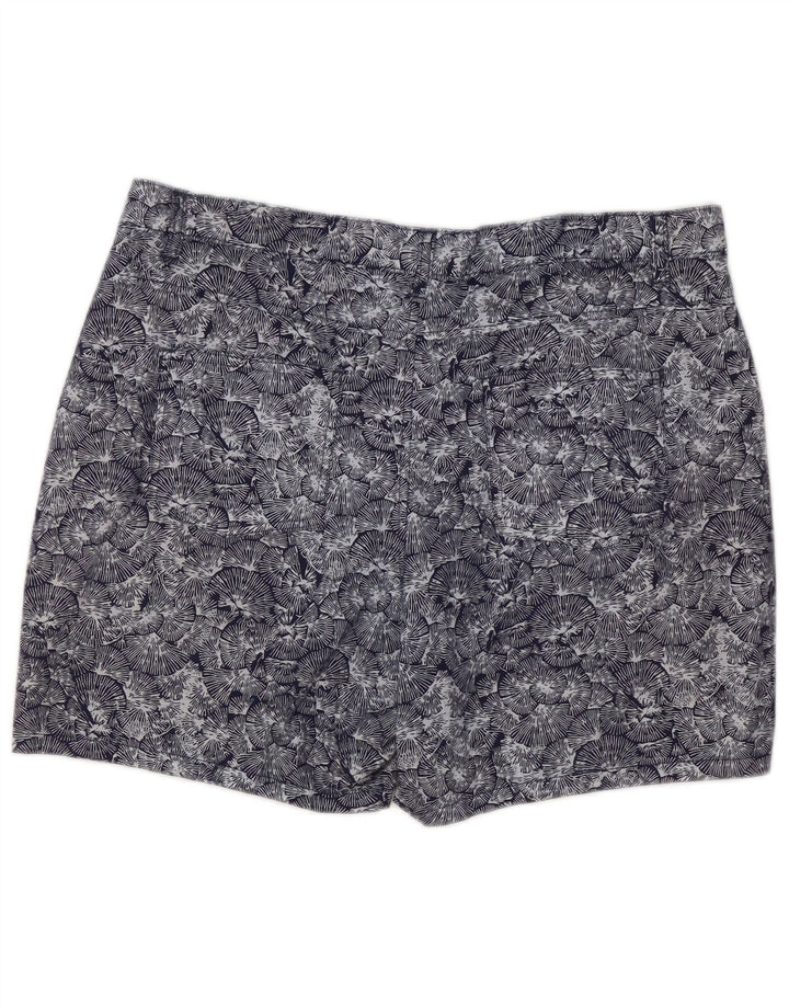 Mountain Warehouse Womens Chino Shorts UK 12 Medium W34 Navy Blue