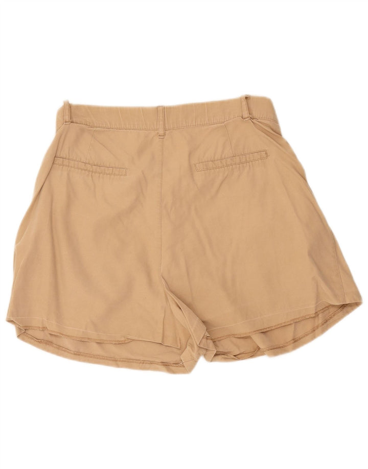 Zara Womens Casual Shorts Large W32 Beige