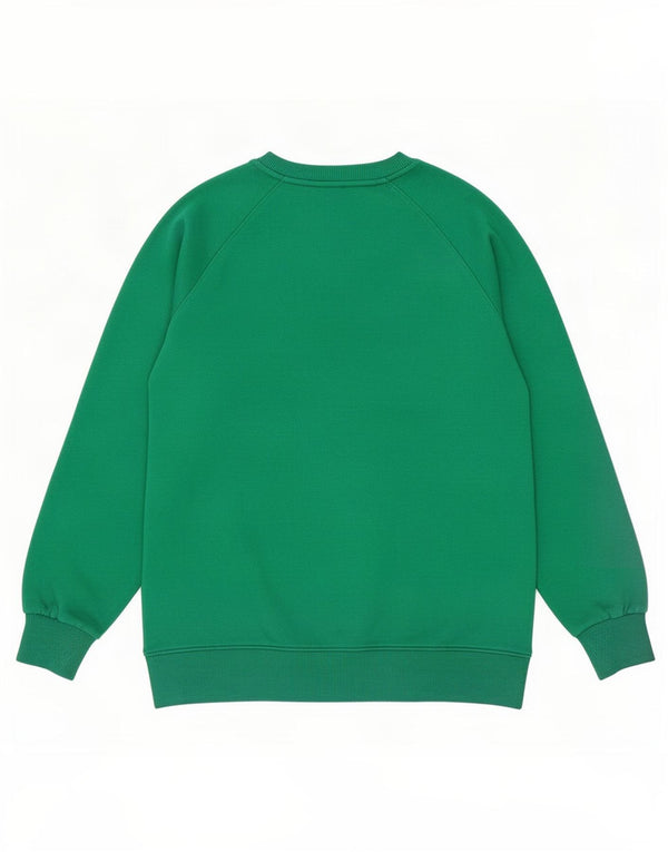 Tommy Hilfiger Mens Graphic Sweatshirt Jumper Small Green Cotton