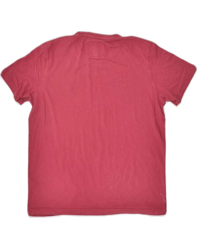 CREW CLOTHING Mens T-Shirt Top Medium Pink Cotton | Vintage Crew Clothing | Thrift | Second-Hand Crew Clothing | Used Clothing | Messina Hembry 