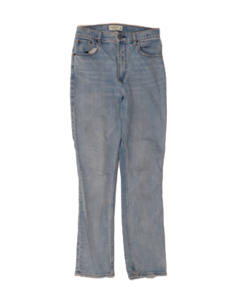 ABERCROMBIE & FITCH Womens Curve Straight Jeans US 4 Small W27 L29 Blue Vintage Abercrombie & Fitch and Second-Hand Abercrombie & Fitch from Messina Hembry 
