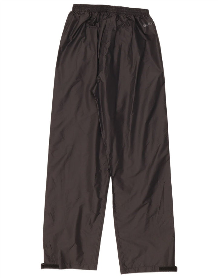 Mountain Warehouse Womens Waterproof Trousers UK 8 Small  Black Nylon
