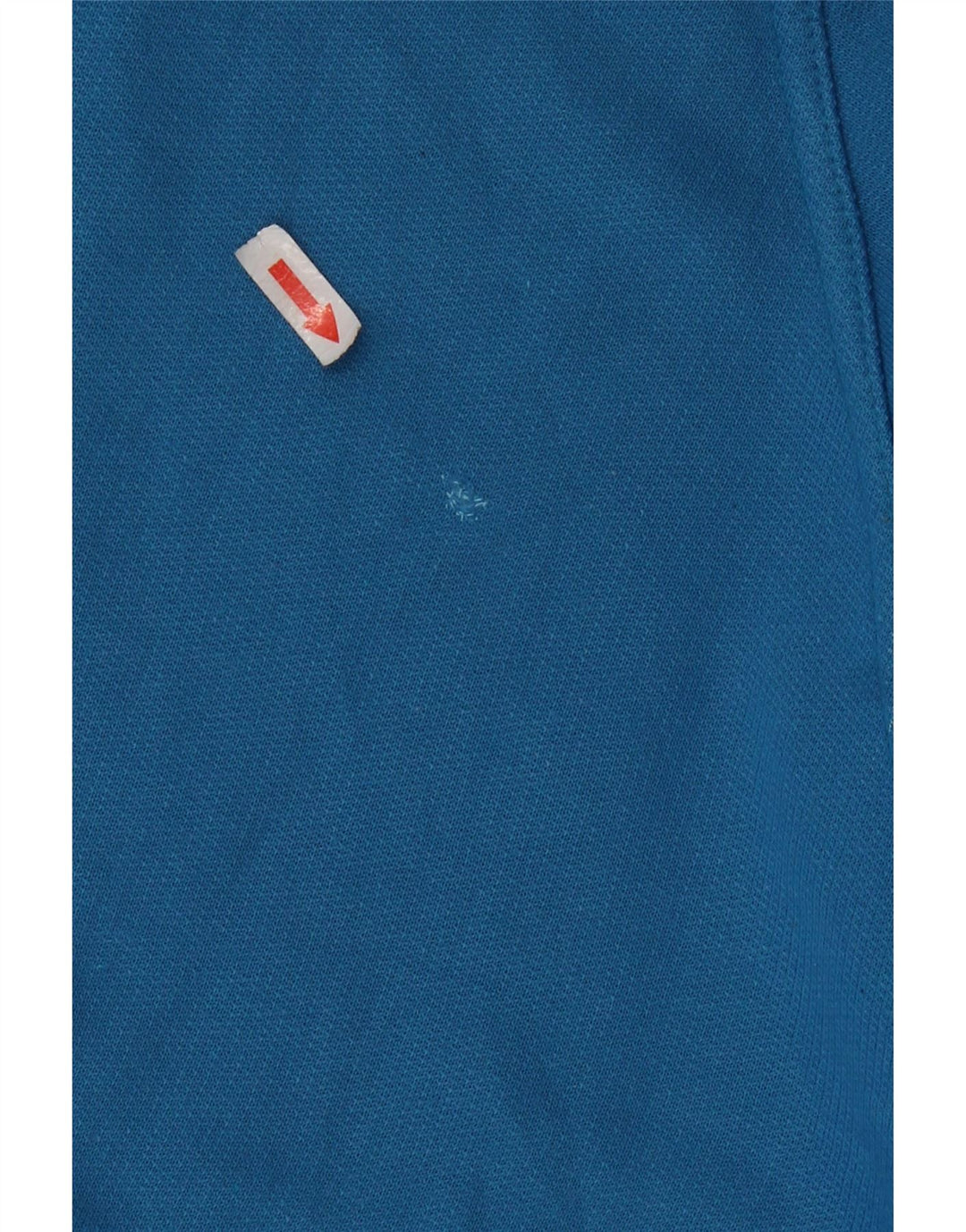 Vintage Mens Graphic Sweatshirt Jumper Medium Blue Cotton Retro