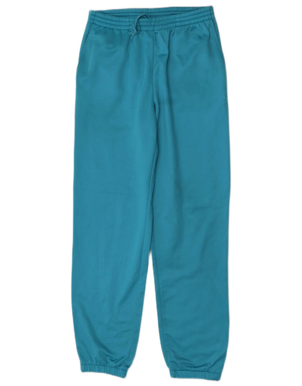 Fila Boys Tracksuit Trousers Joggers 13-14 Years Blue Polyester