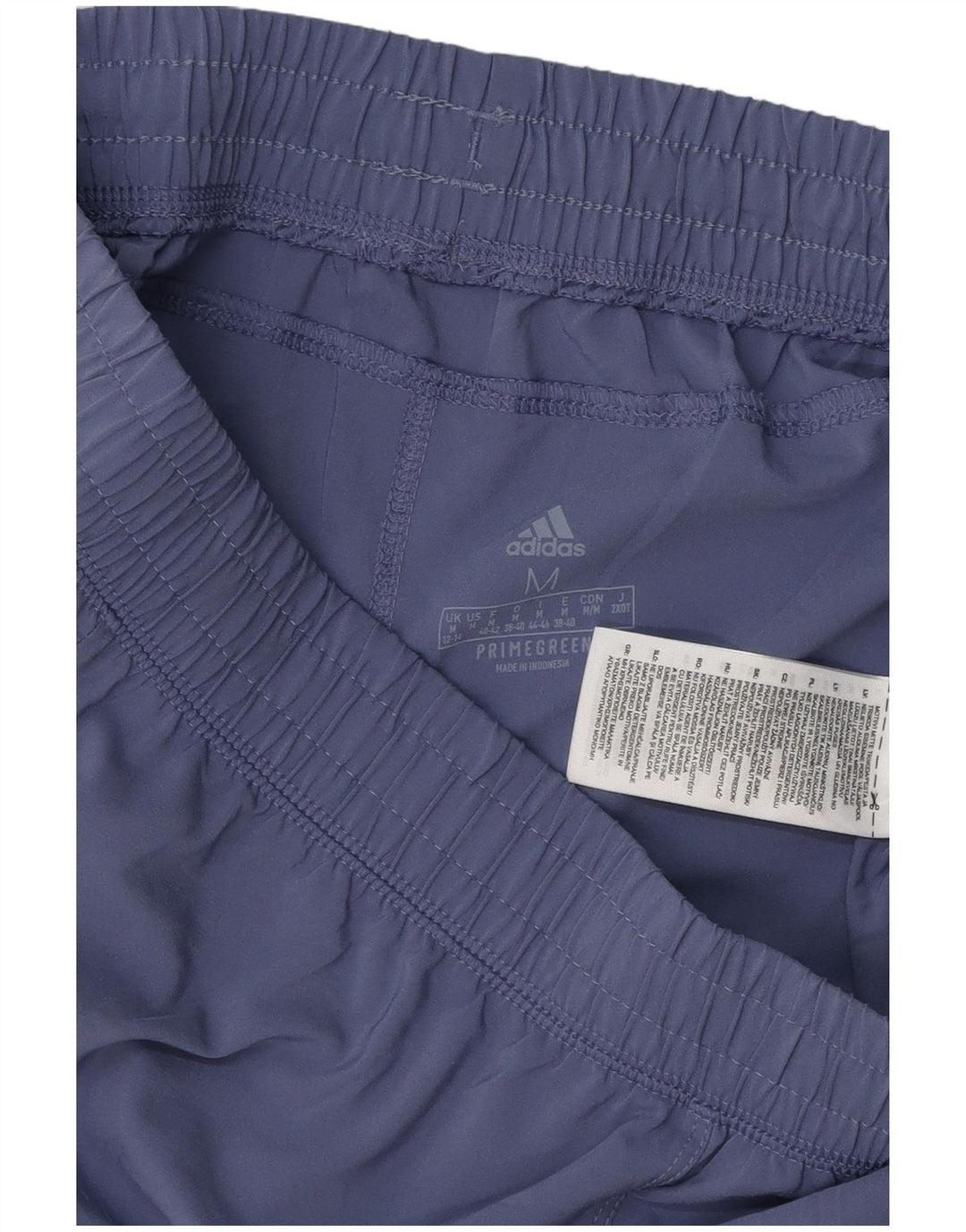 Adidas Womens Aeroready Sport Shorts UK 14 Medium  Blue Polyester