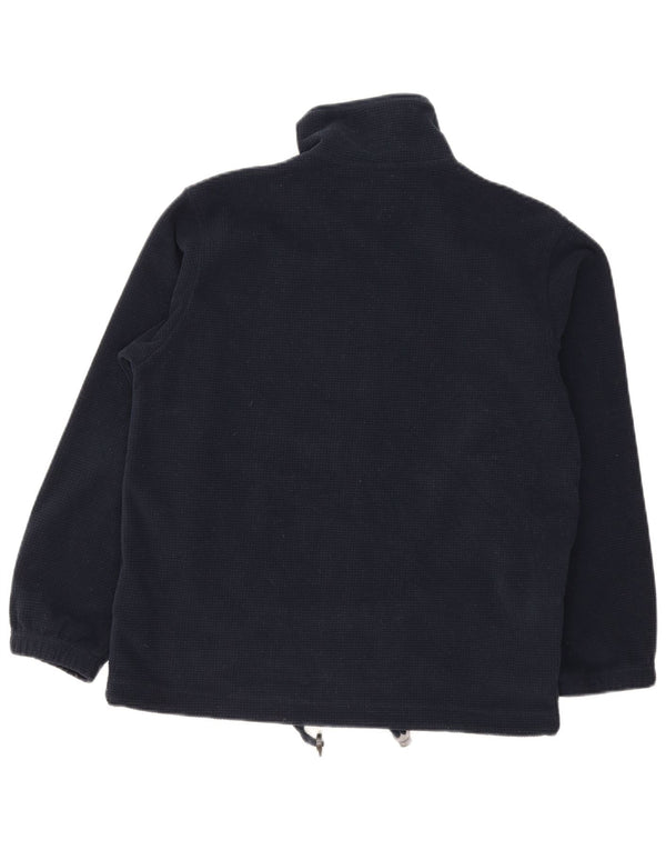 Champion Mens Fleece Jacket UK 38 Medium Navy Blue Polyester