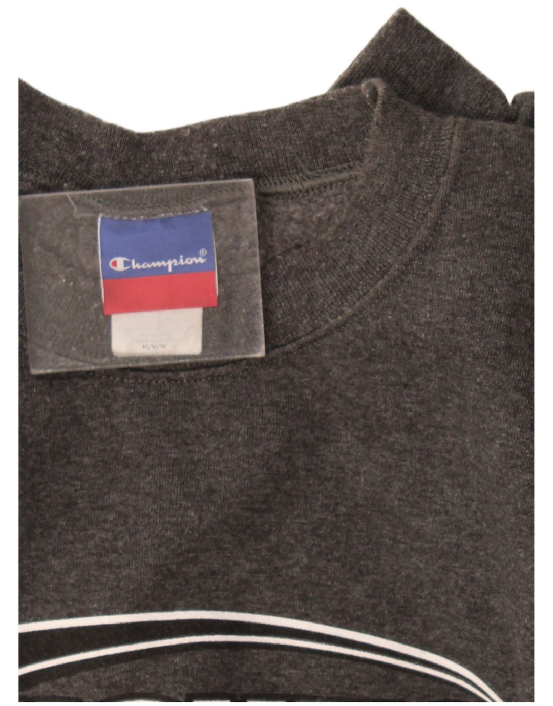 Champion Mens Graphic Sweatshirt Jumper Medium Grey