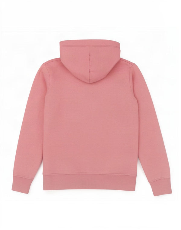 Superdry Womens Hoodie Jumper UK 8 Small Pink Cotton