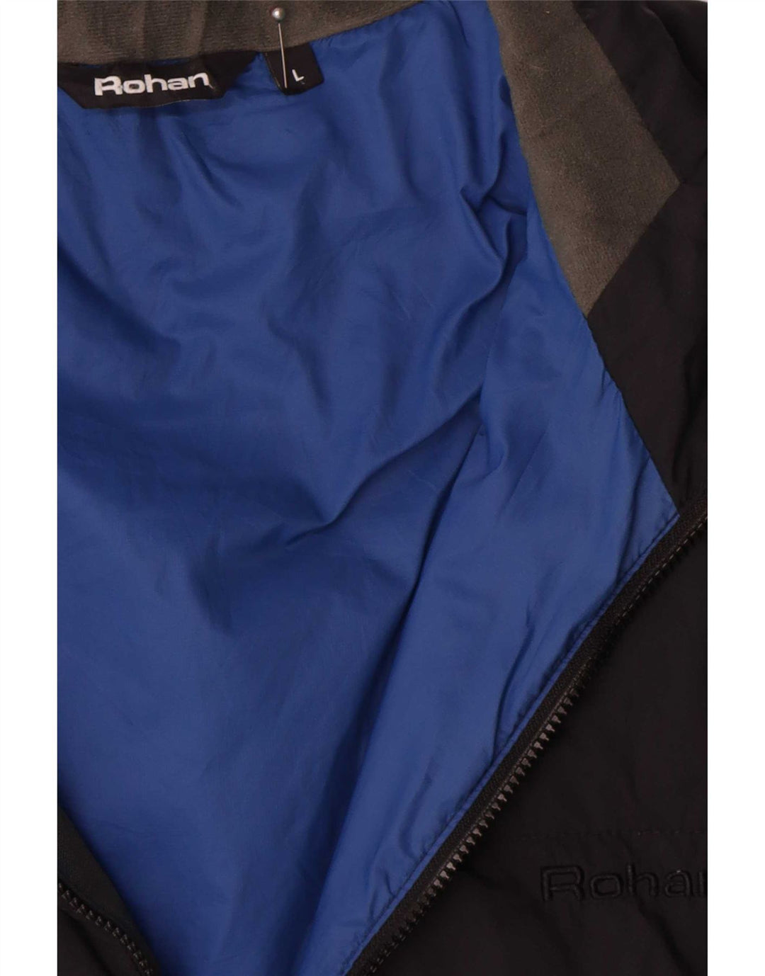 Rohan Mens Padded Jacket UK 40 Large Navy Blue Polyamide
