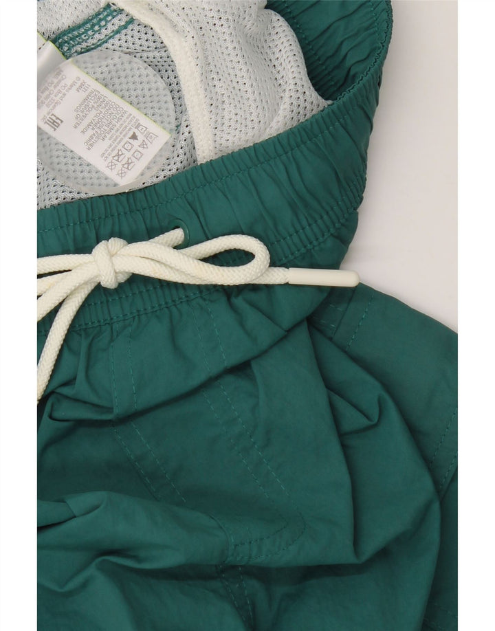 Marks & Spencer Mens Cargo Swimming Shorts Medium   Green Polyamide