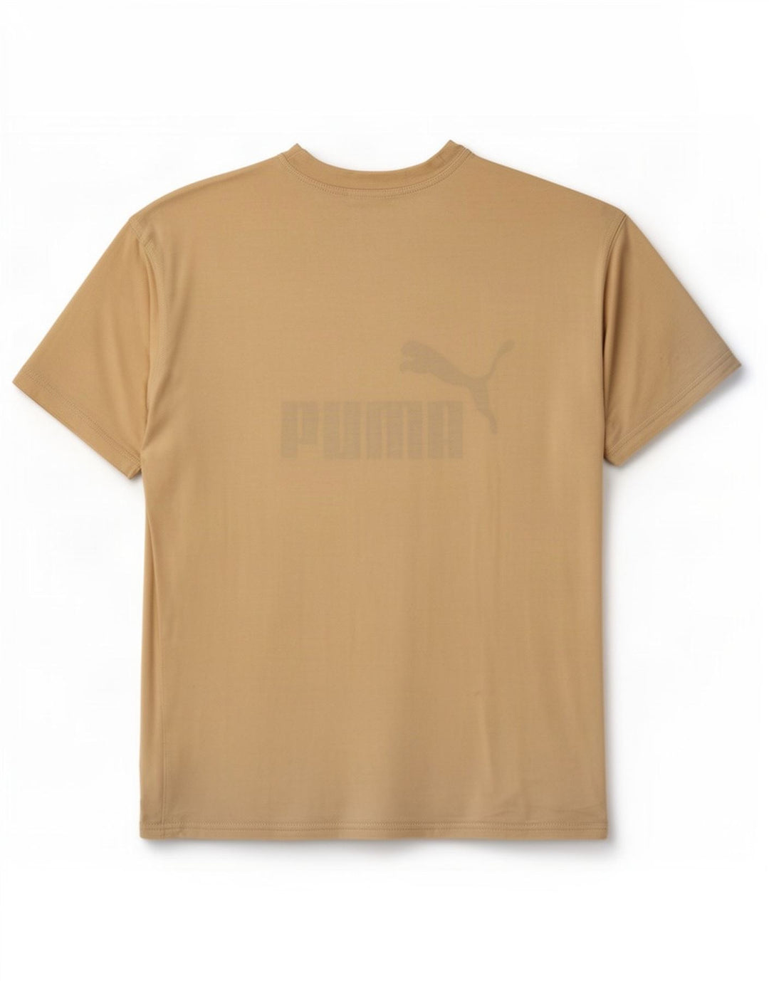 Puma Mens Graphic T-Shirt Top Small Yellow