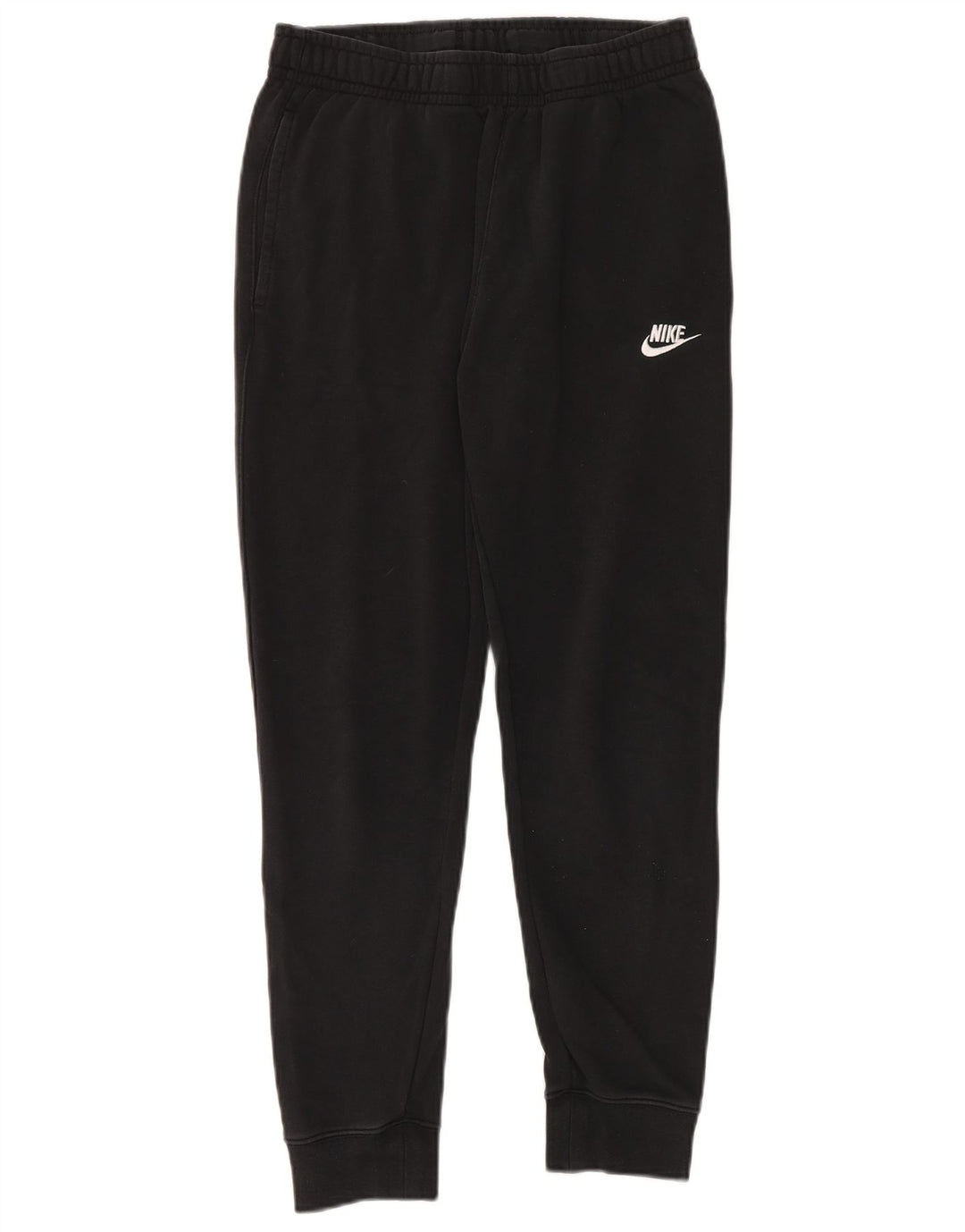 Nike Mens Tracksuit Trousers Joggers Small  Black Cotton