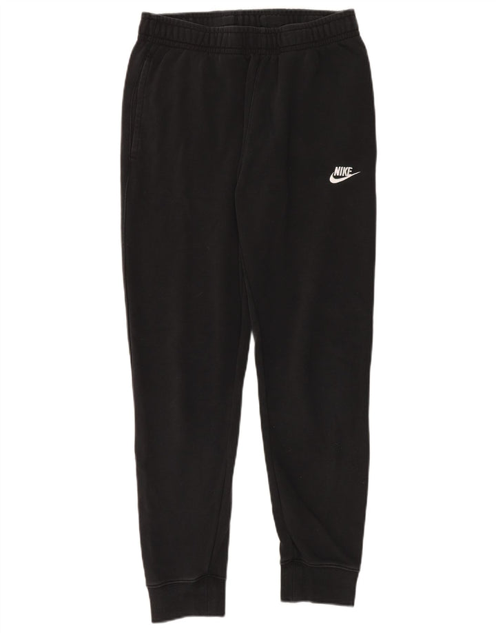 Nike Mens Tracksuit Trousers Joggers Small  Black Cotton