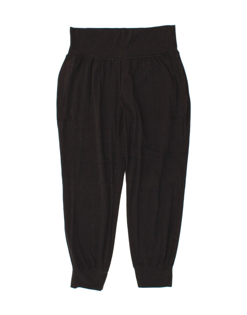 ATHLETA Womens Tracksuit Trousers Joggers UK 14 Large  Black Nylon Vintage Athleta and Second-Hand Athleta from Messina Hembry 