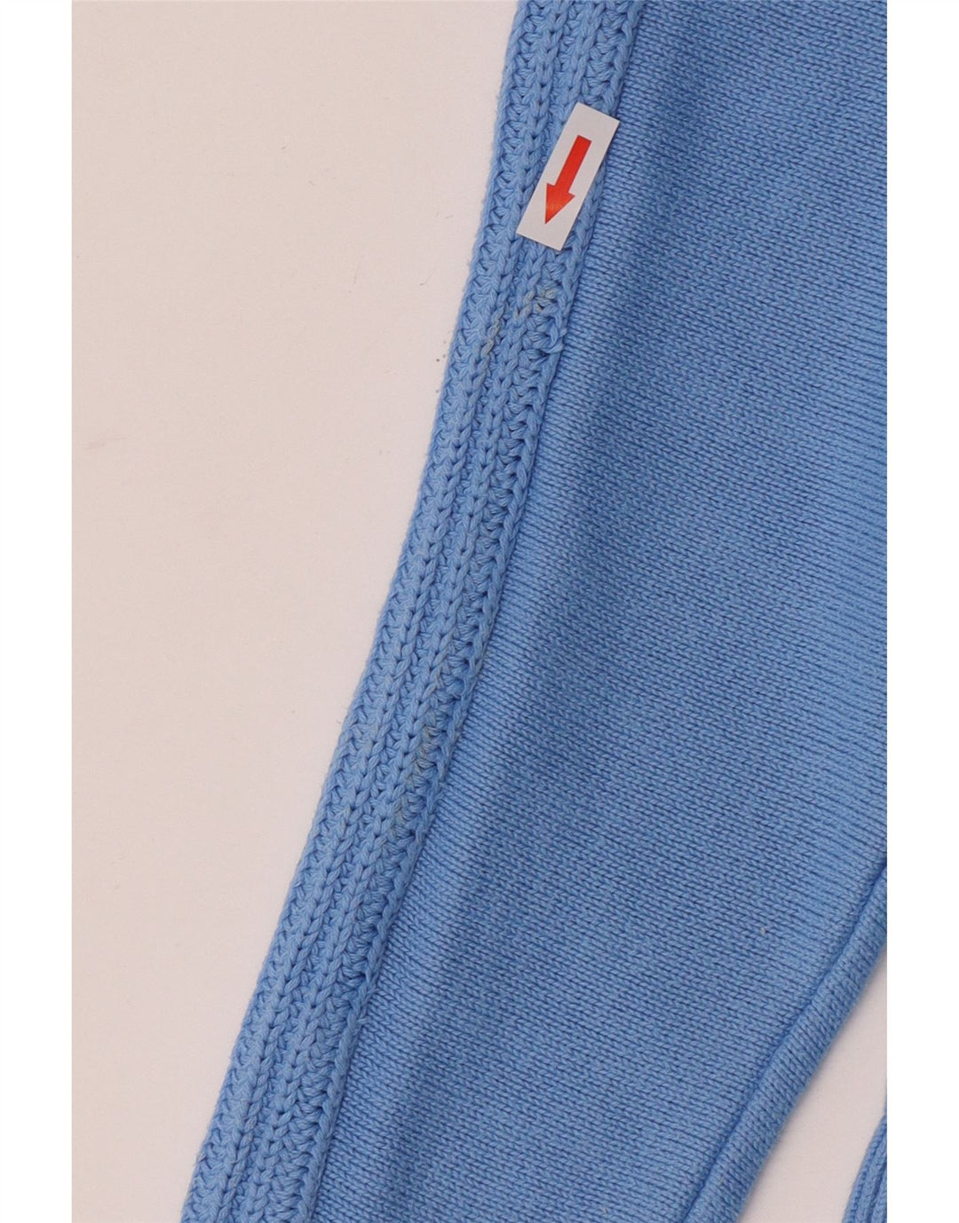Tommy Hilfiger Womens Oversized Zip Neck Jumper Sweater UK 10 Small Blue