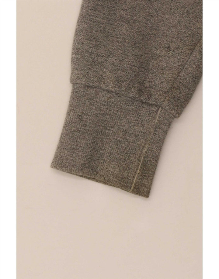 Superdry Mens Graphic Zip Hoodie Sweater Large Grey Cotton