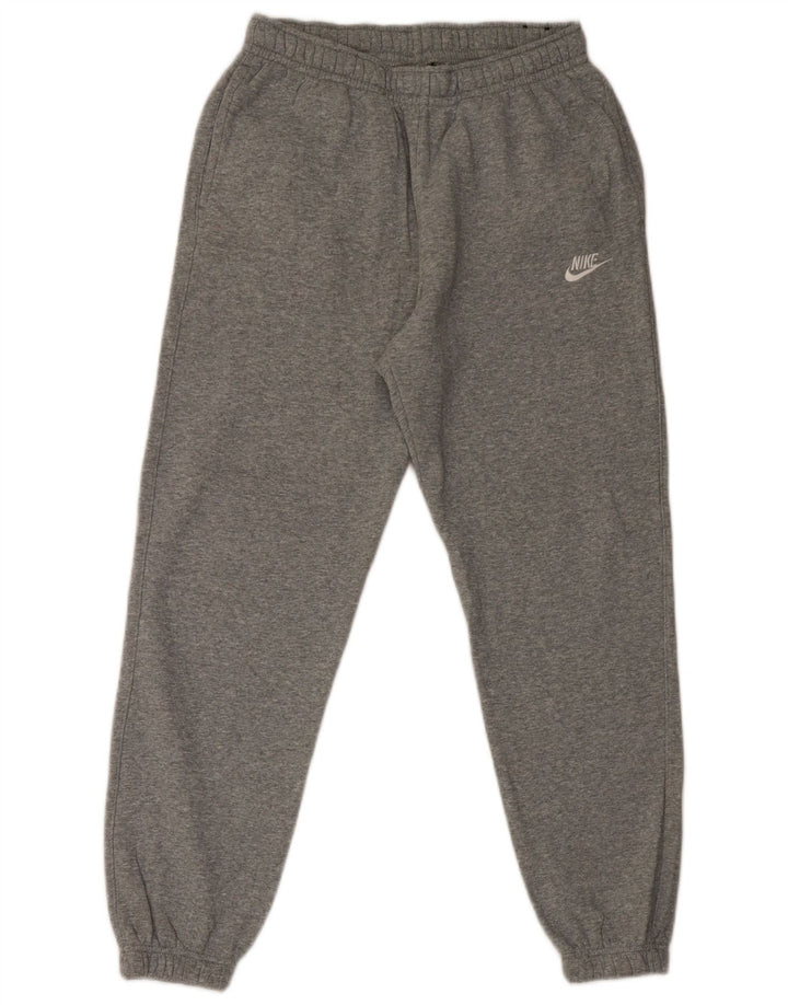 Nike Mens Tracksuit Trousers Joggers Medium Grey Flecked Cotton
