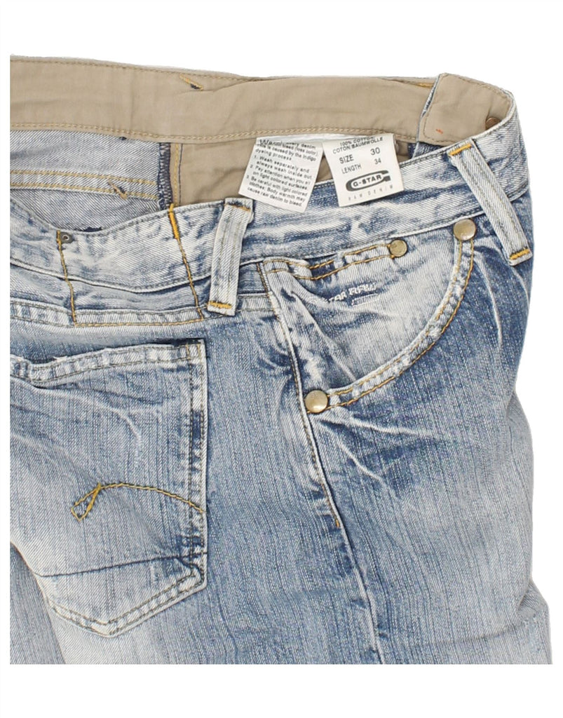 G-STAR Mens Straight Jeans W30 L30 Blue Cotton Vintage G-Star and Second-Hand G-Star from Messina Hembry 